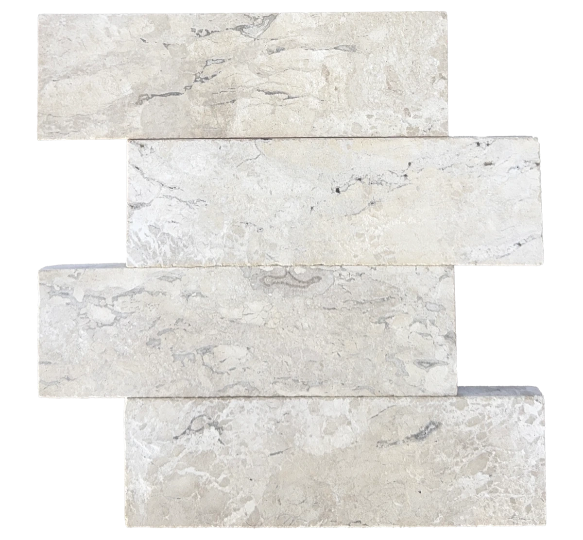 Travertino Brick, brick simples